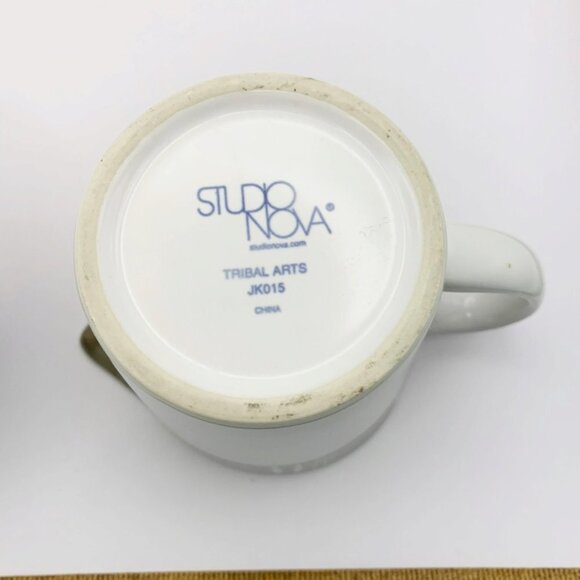 Vintage Studio Nova Tribal Arts Cream & Sugar Set - Picture 2 of 8